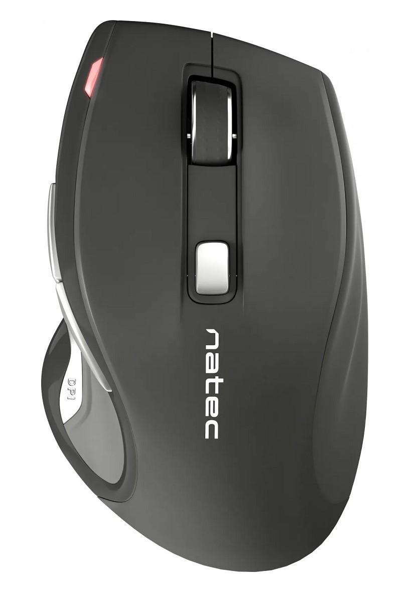 Mouse Natec Jaguar Black-Grey