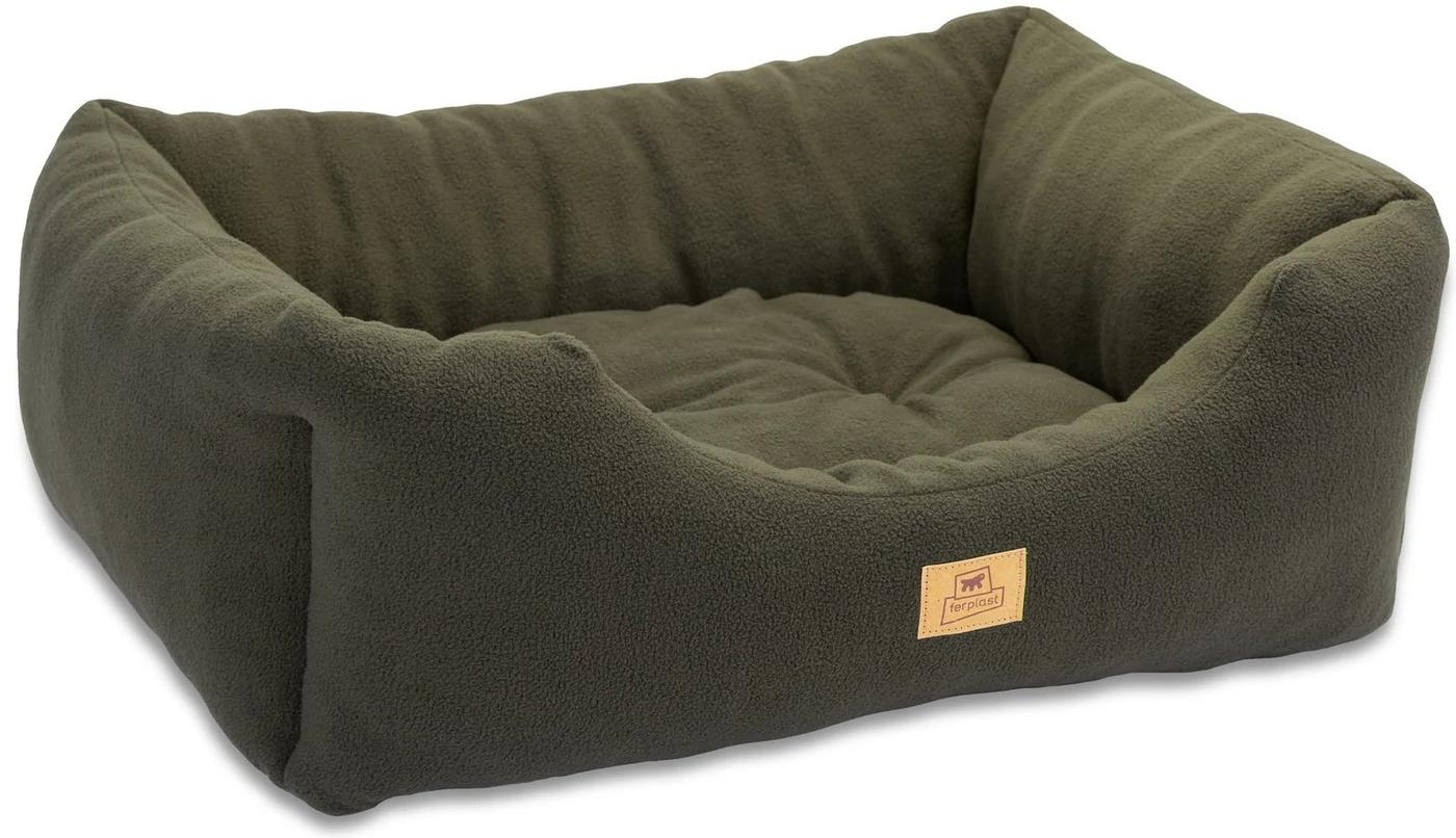 Лежак для собаки Ferplast Coccolo Microfleece 80 DarkGreen (83318023)