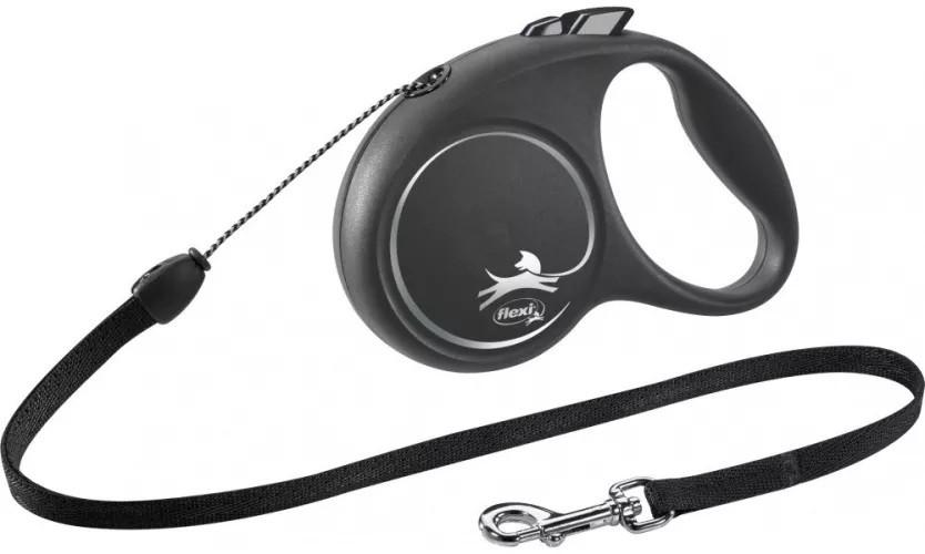 Ham pentru caini Beeztees Flexi Black Design Cord (756949)