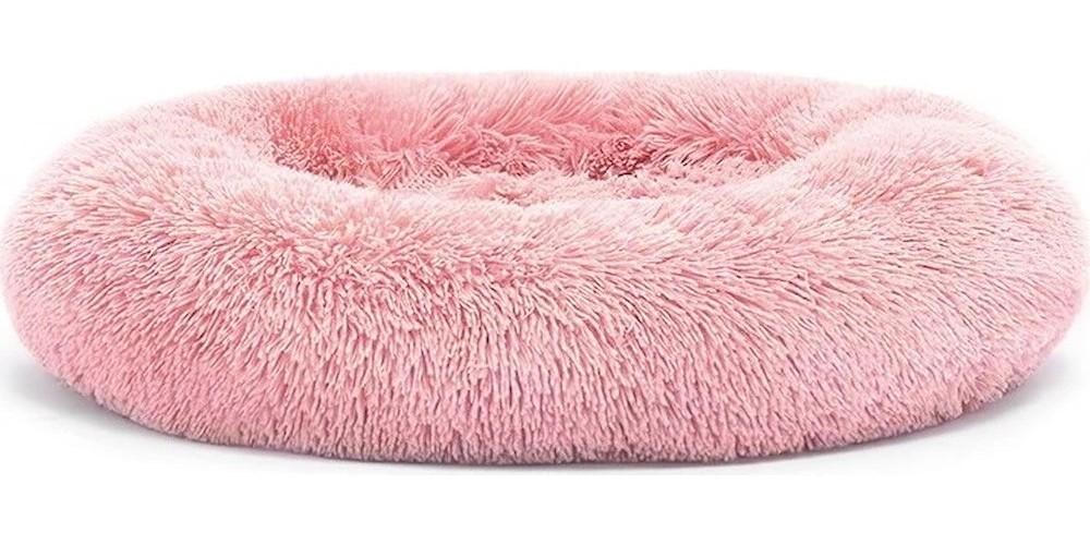 Лежак для кошки Record Cuccia In Peluches Pink (1236.5F)