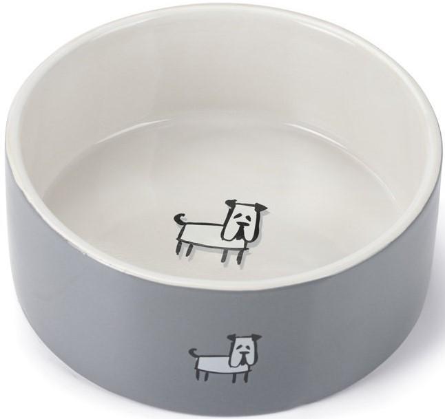 Bol de hrana pentru caini Beeztees Lou Dog (651522)