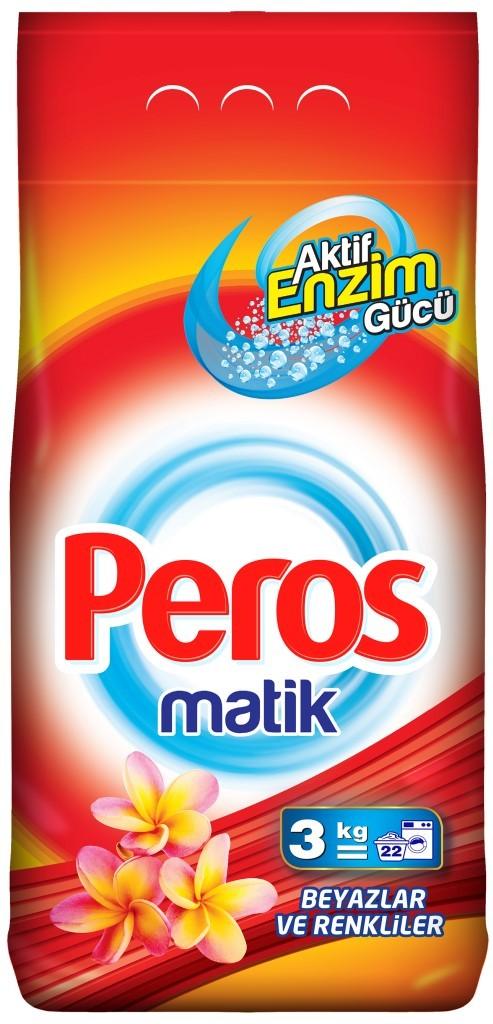 Стиральный порошок Peros White&Colors 3kg