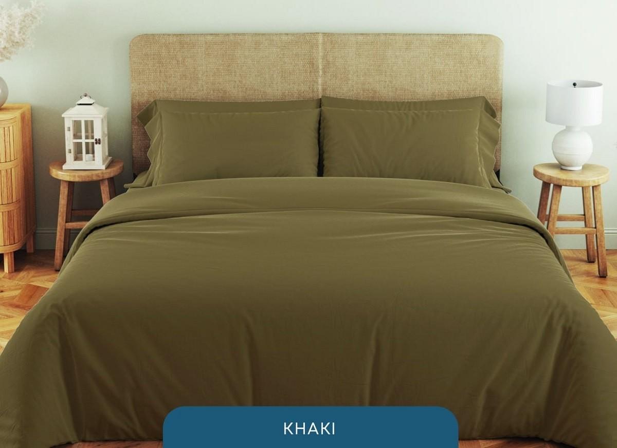 Комплект постельного белья TEP Soft Dreams 200x220 cm Khaki