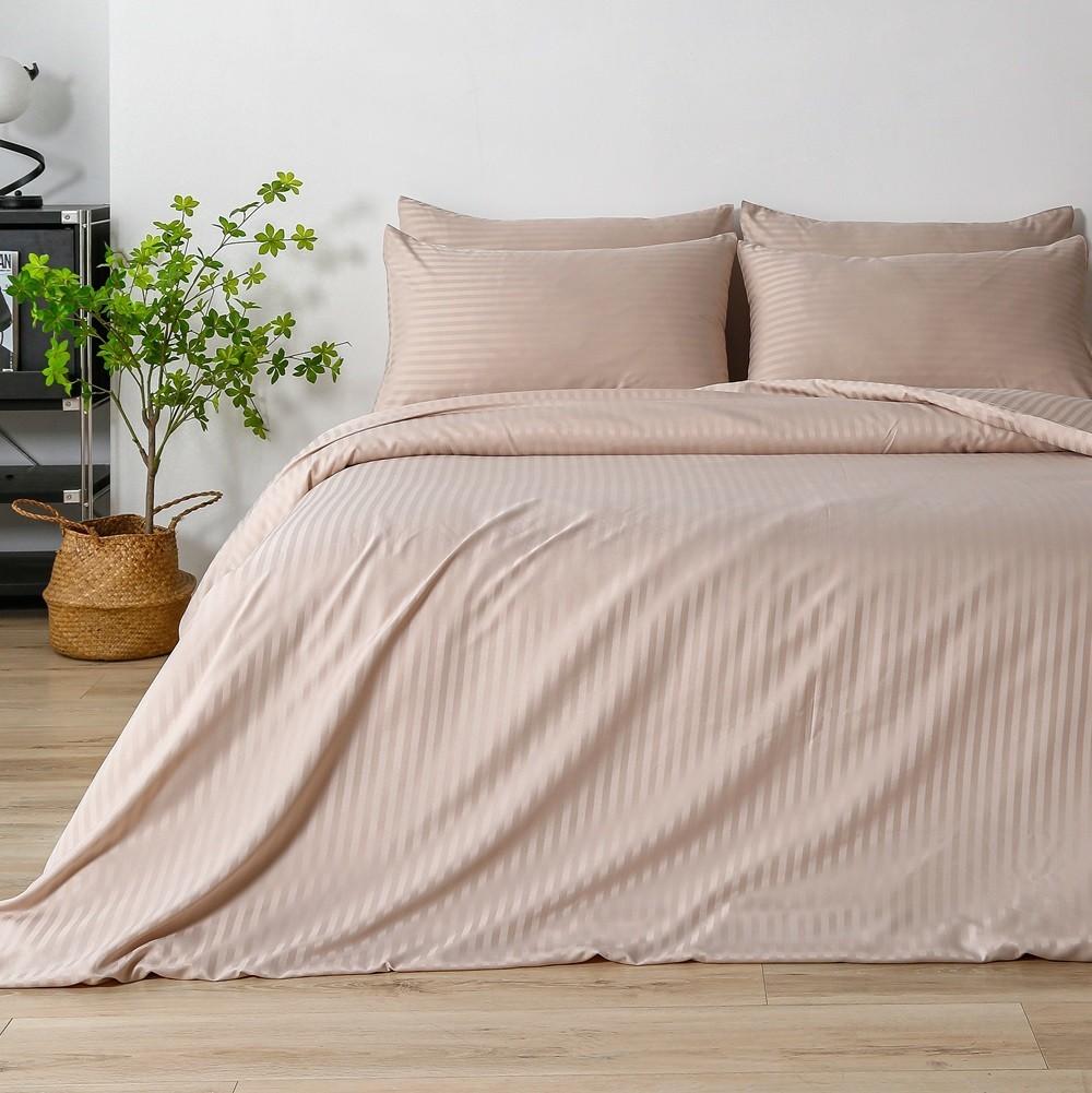 Комплект постельного белья Relaxe Home Hotel Collection 200x220 cm Пудра
