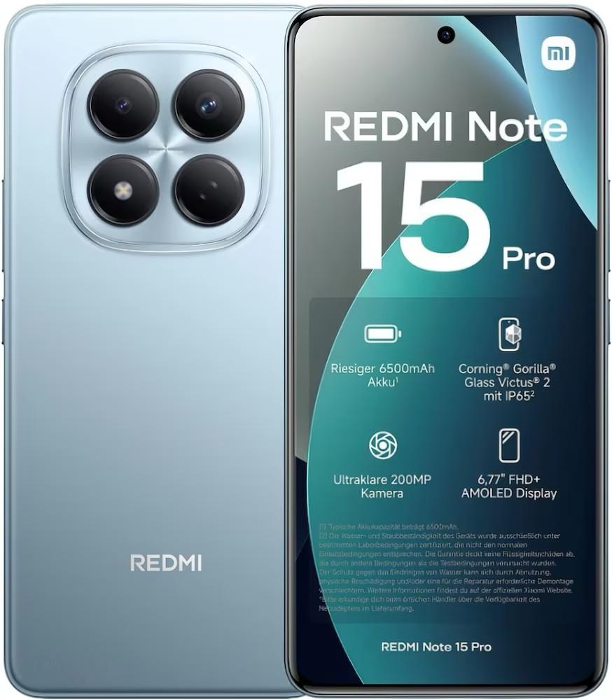 Мобильный телефон Xiaomi Redmi Note 15 Pro 4G 8/256GB Blue