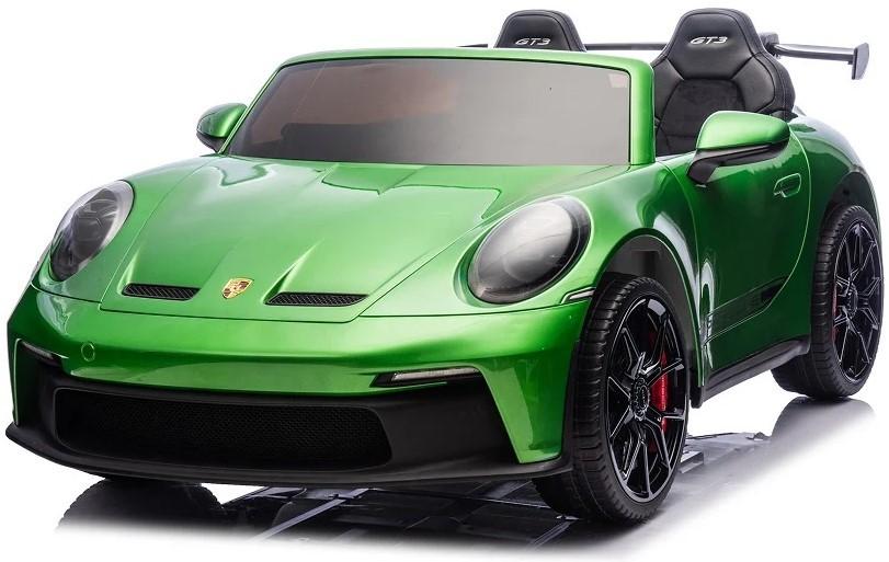 Maşină electrică Dake Porsche 911 Green