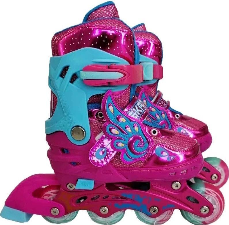 Роликовые коньки CAIDER RT8808M Pink