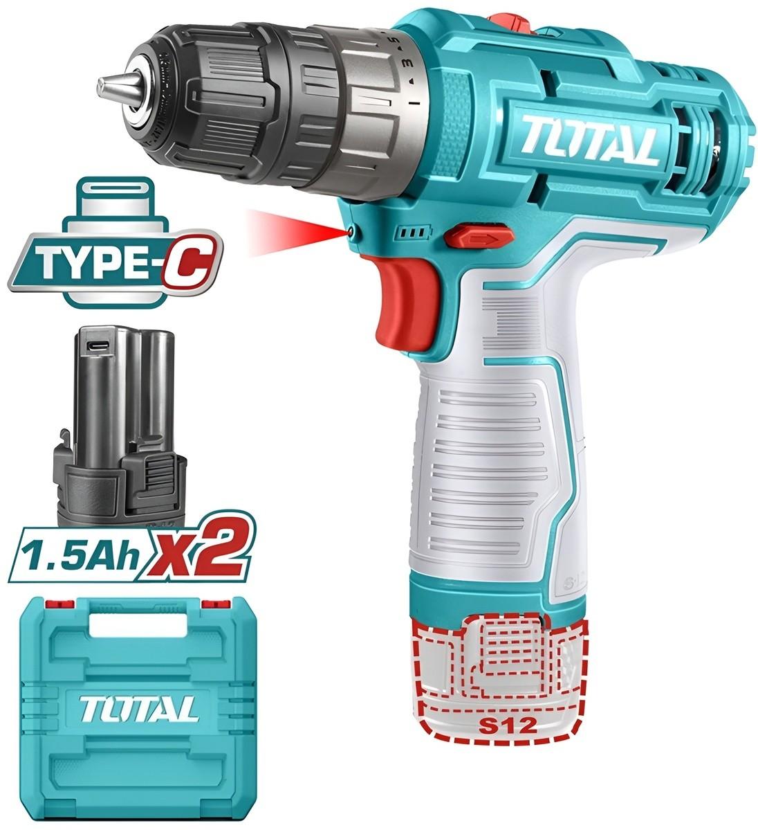 Шуруповерт Total TDLI12202