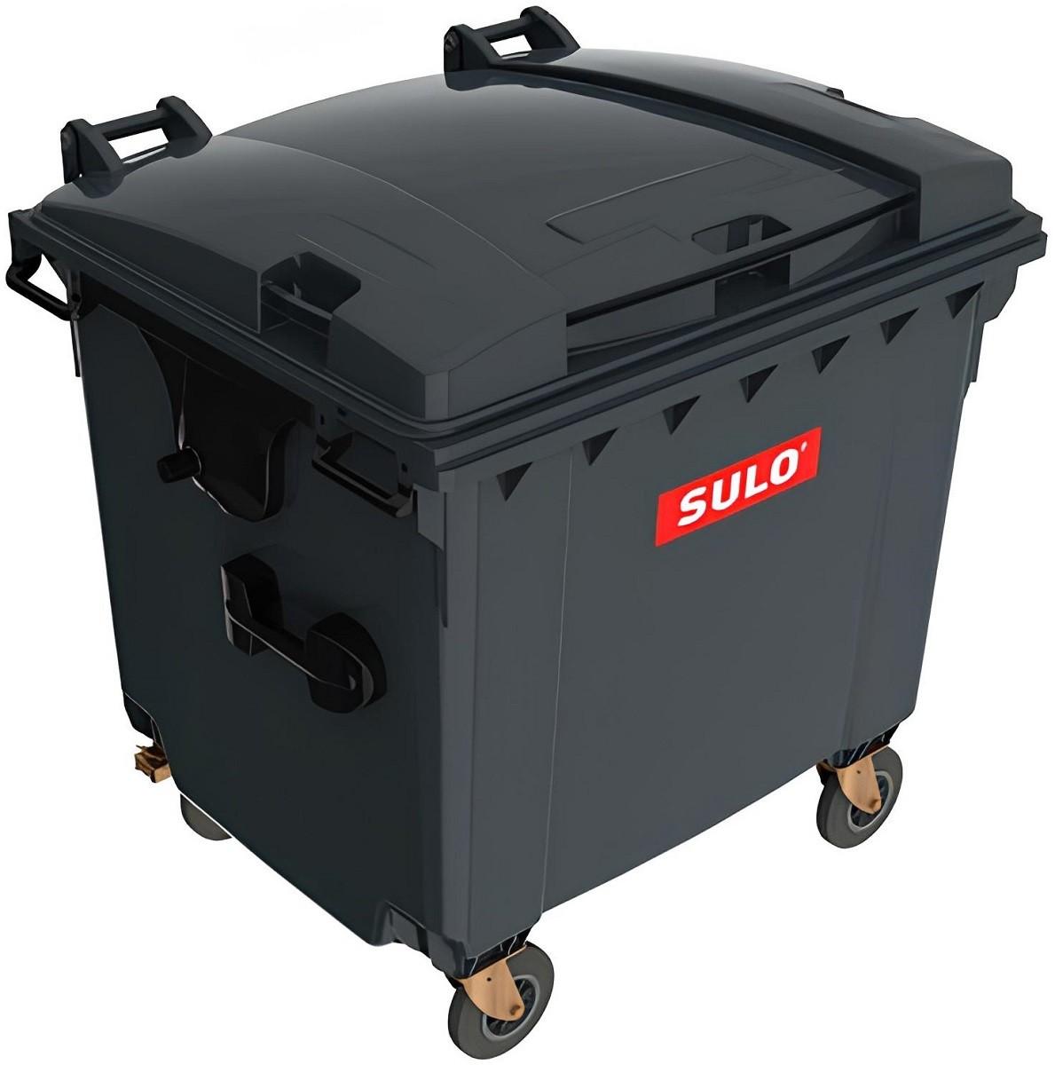 Контейнер для мусора Sulo MGB1100FD Black (2002290)