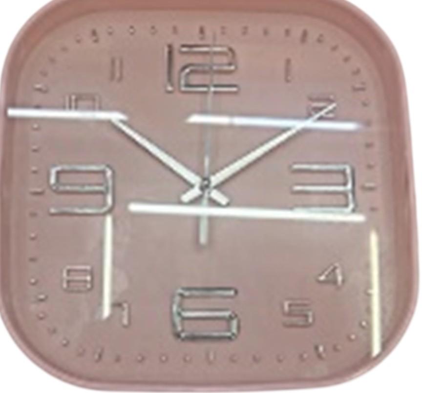 Ceas de perete VLM 22x22x4 Pink