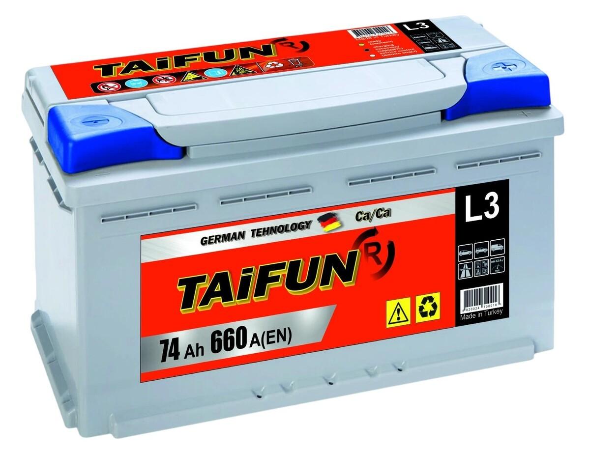Аккумулятор TAIFUN 74 AH 660A