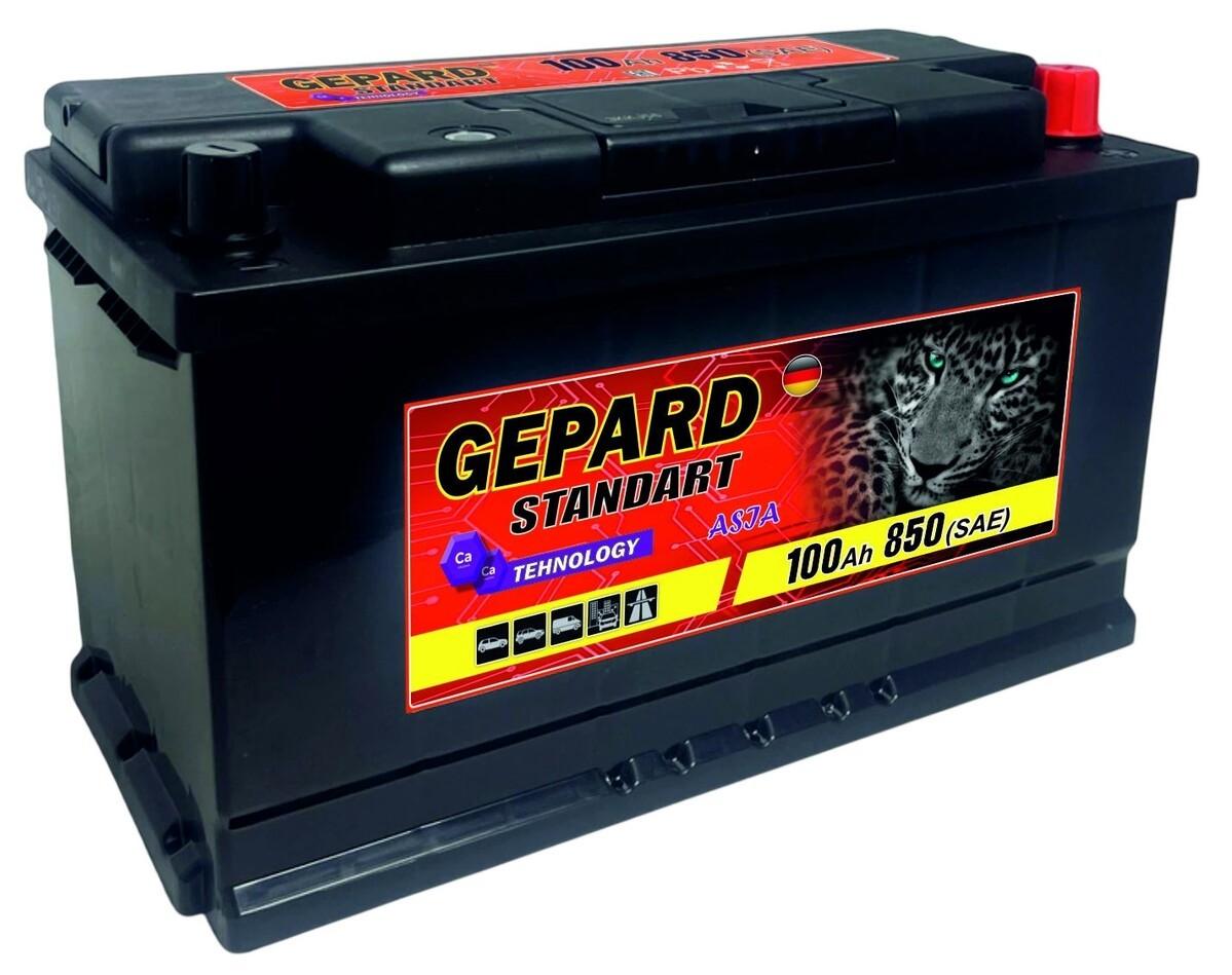 Аккумулятор GEPARD Standart 100 AH 850A
