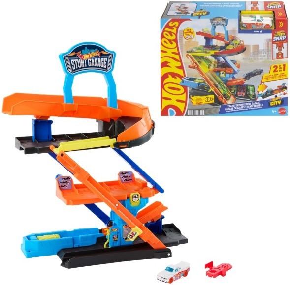  Hot Wheels Transforming Stunt Garage (JHL94)