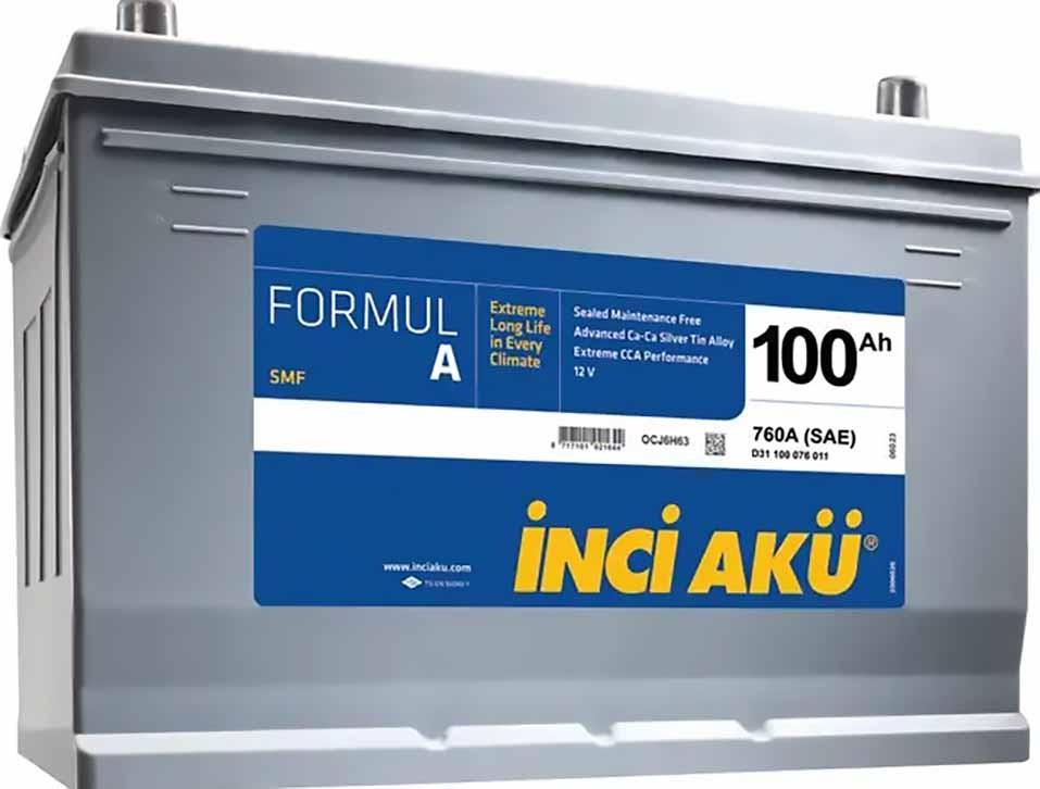 Аккумулятор INCI D31 100 076 011