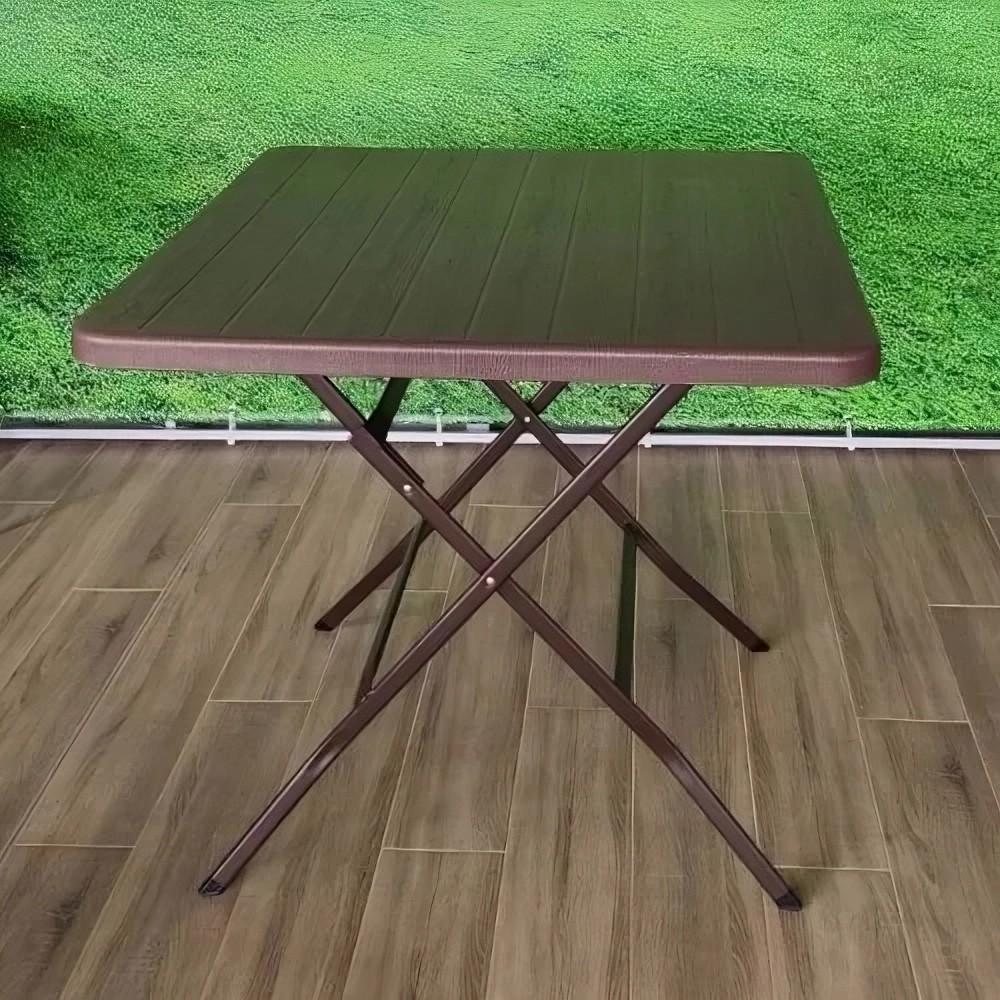 Стол садовый Sonmez Grain 79x79x74 Коричневый