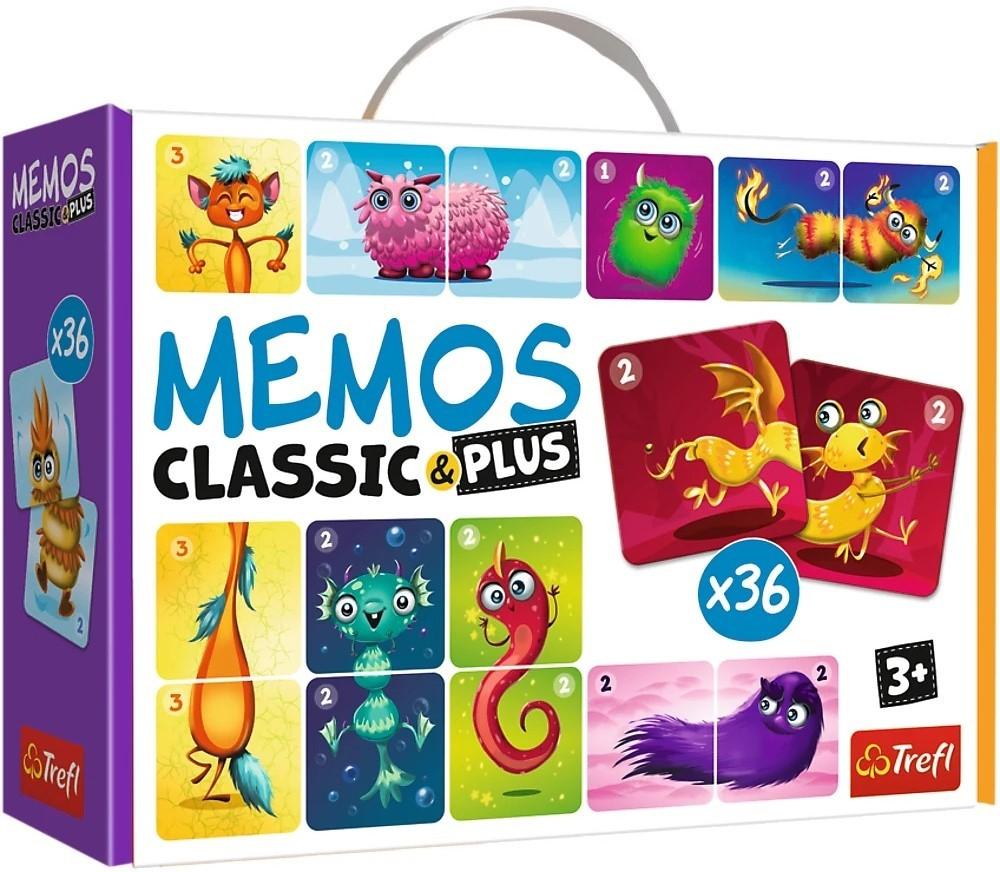 Настольная игра Trefl Memos Cute Monsters (02273)