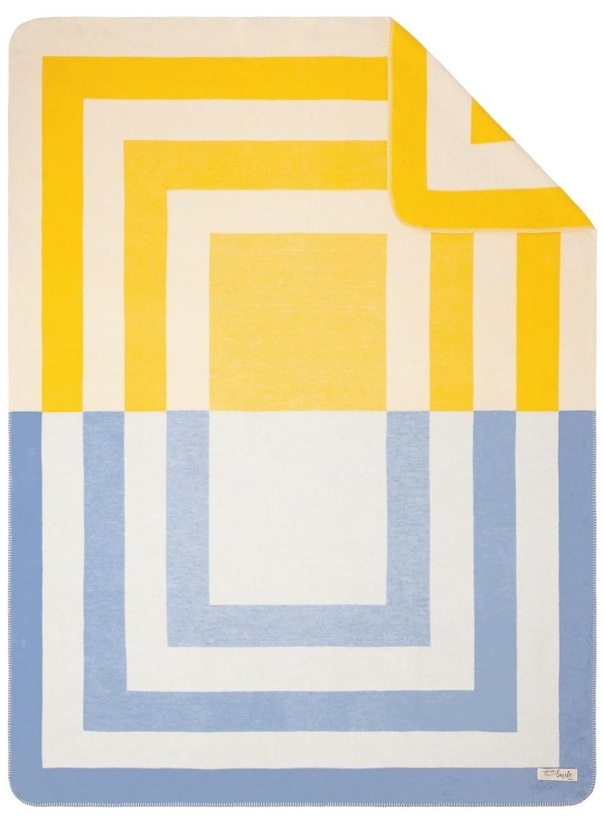 Pled s.Oliver Jacquar 150х200 Blue/Yellow