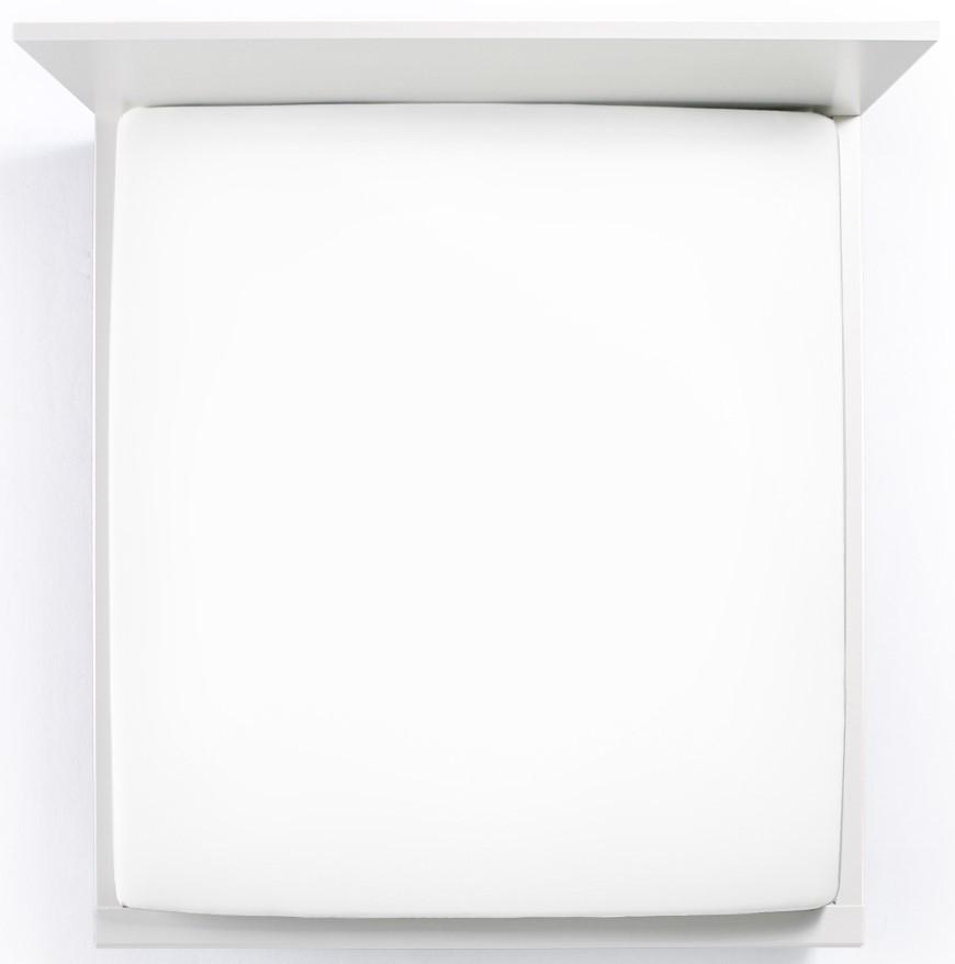 Cearsaf pentru pat Formesse Bella Gracia White  90x190-100x220