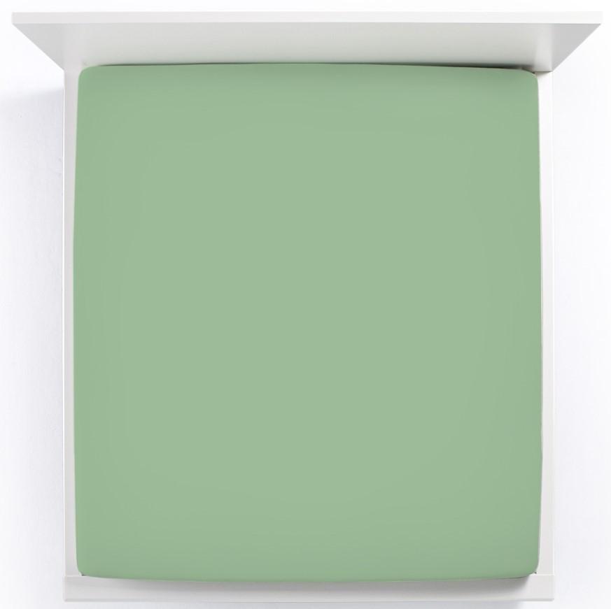 Cearsaf pentru pat Formesse Bella Gracia Olive  90x190-100x220