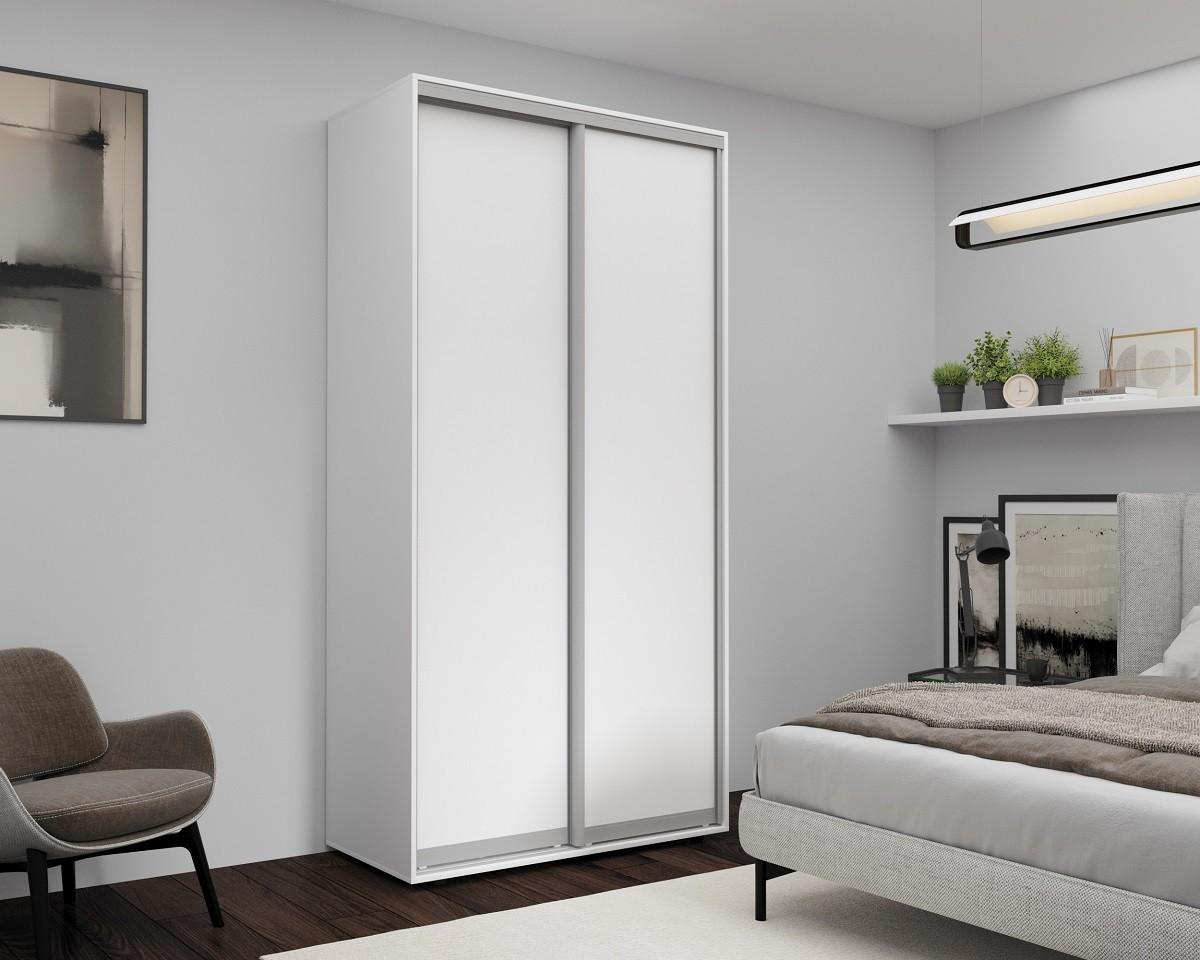 Шкаф-купе Nex Home ДСП Белый 120x60x240 см