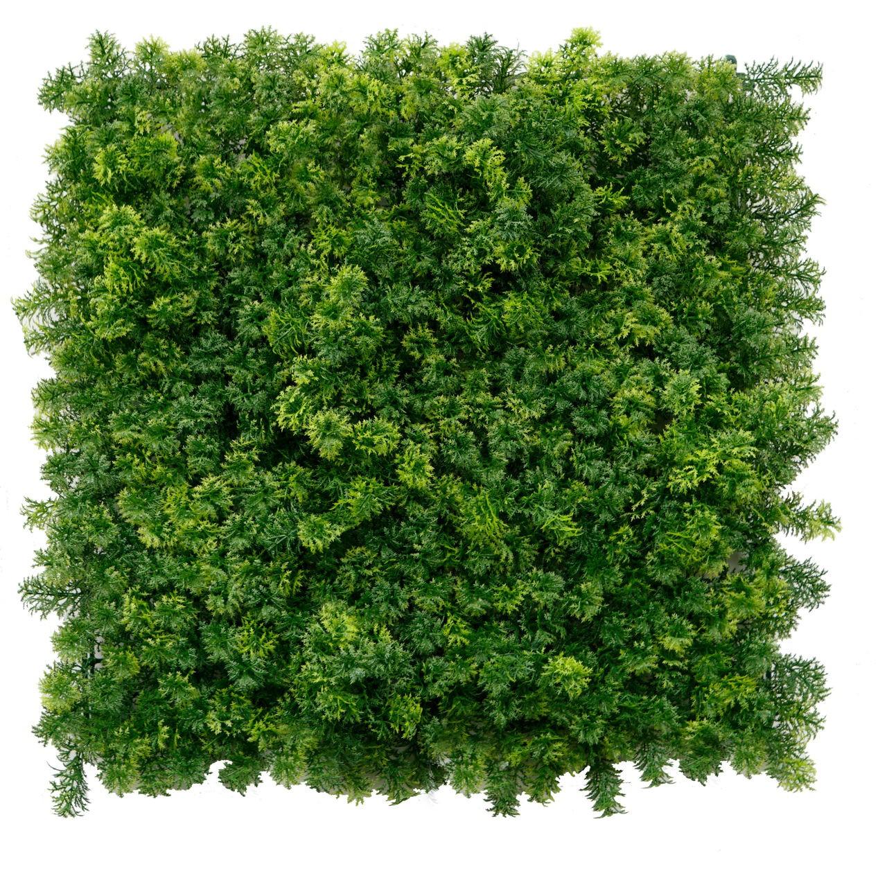 Декоративный забор Greentech Greenery Moss Green 50x50 cm