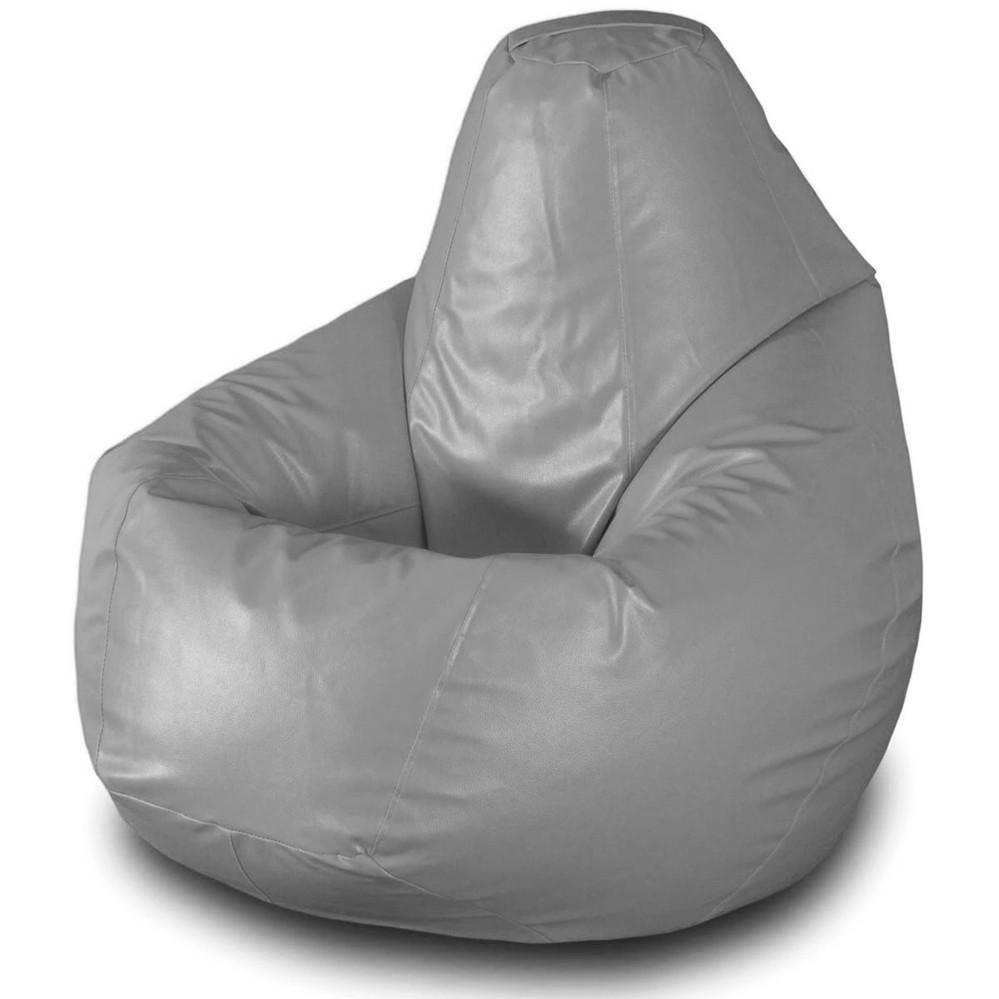 Fotoliu puf Beanbag Gloss Pear Max XL Gray