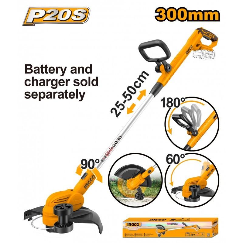 Trimmer pentru iarba INGCO CGTLI20328 (fara acumulator)