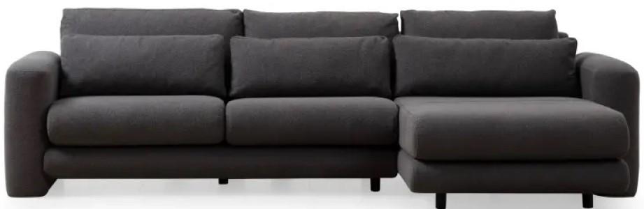 Canapea coltar Trendy Lily Corner Dreapta Gri