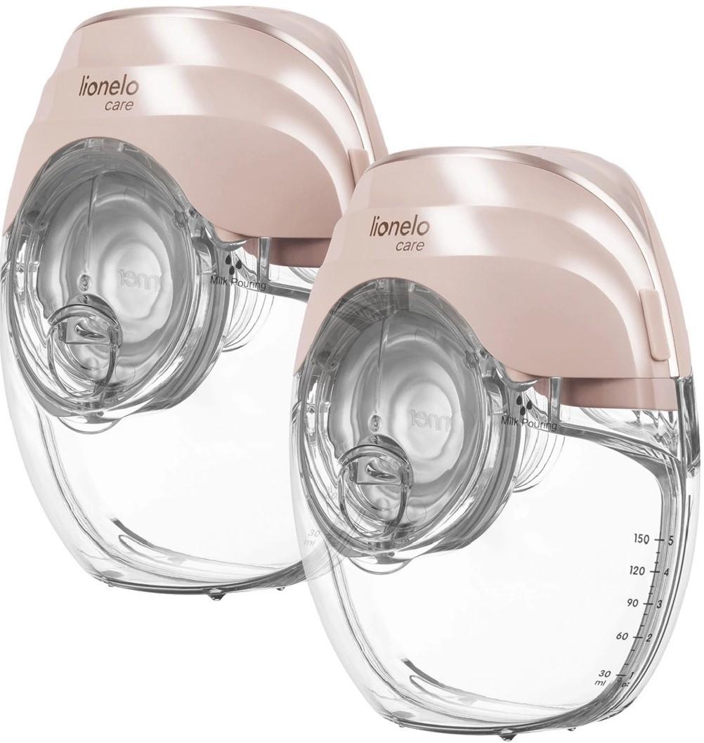 Молокоотсос Lionelo Fidi Free Slim Duo Pink
