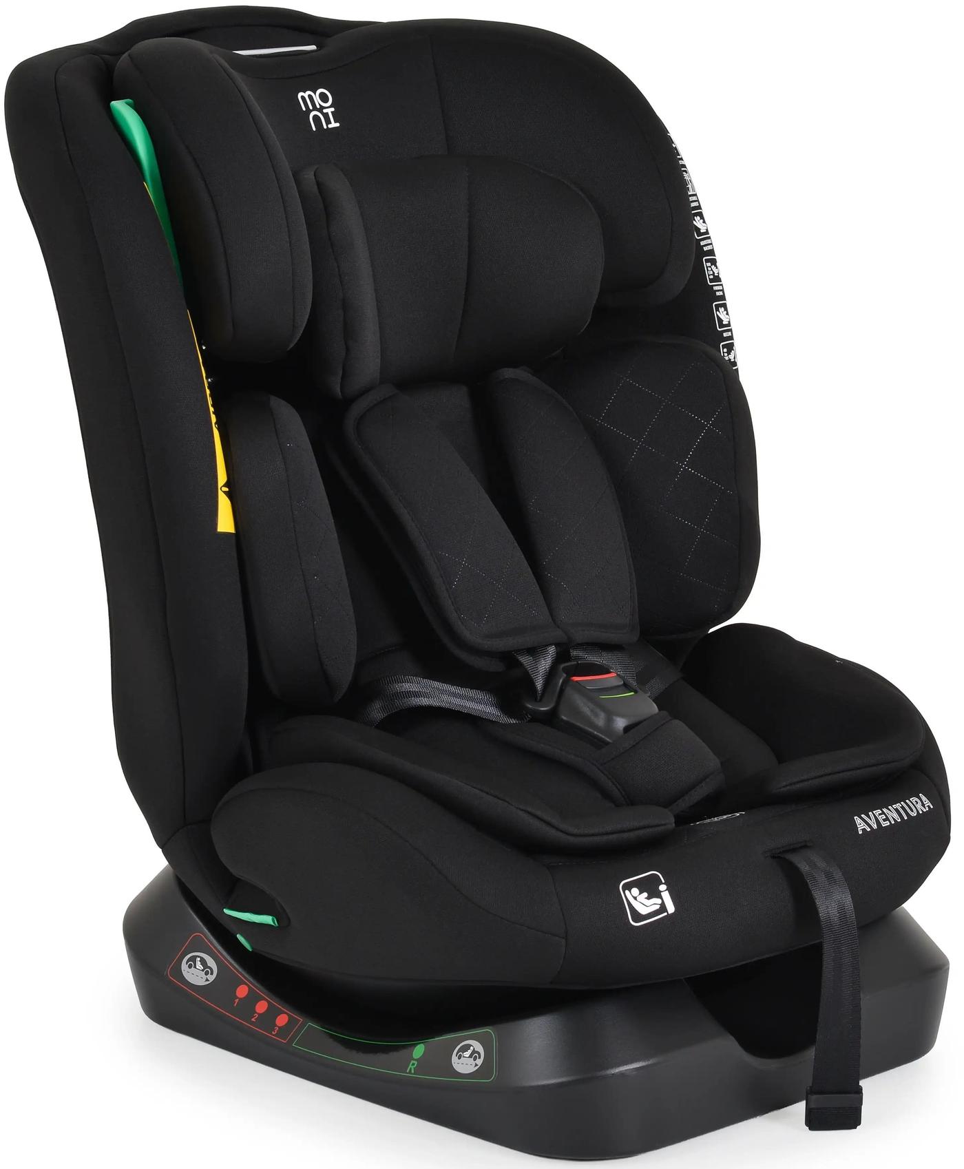 Scaun auto copii Moni Aventura Black