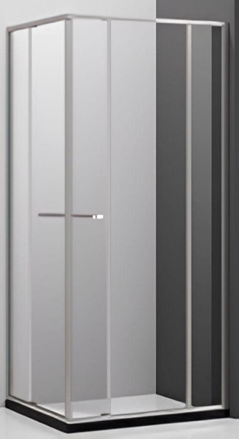 Душевая кабина Miscellaneous GRSF 80x80x190 Никелированное покрытие матовая шлифовка