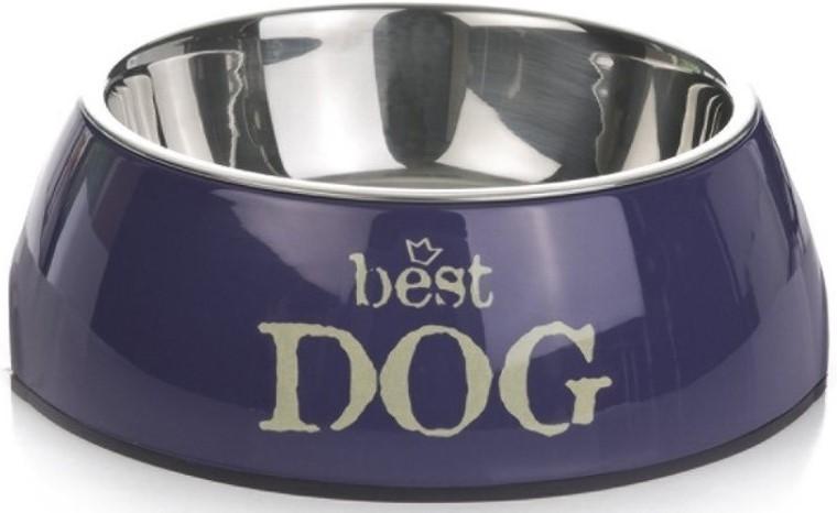 Bol de hrana pentru caini Beeztees Best Dog Blue (650341)