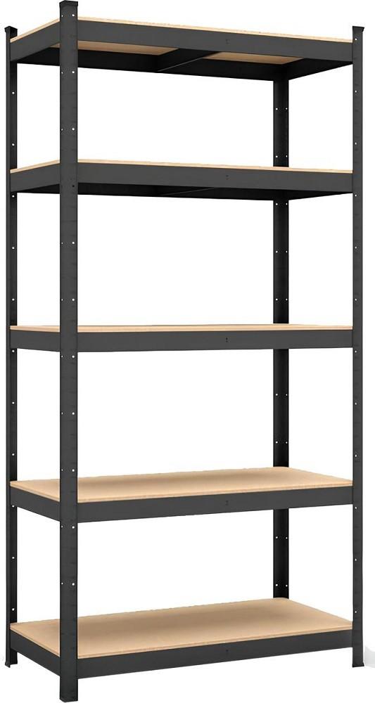 Торговый стеллаж Nex Budget 1800x900x400 мм Антрацит