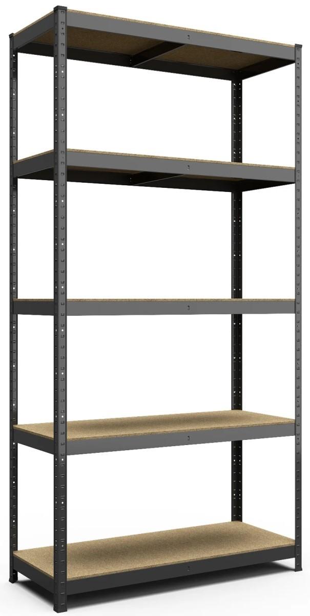 Торговый стеллаж Nex Standard 1800x900x400 мм Антрацит