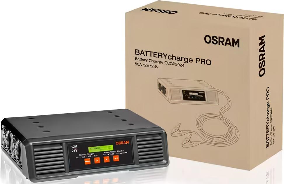 Зарядное устройство для автомобильного аккумулятора Osram OS-OSCP5024