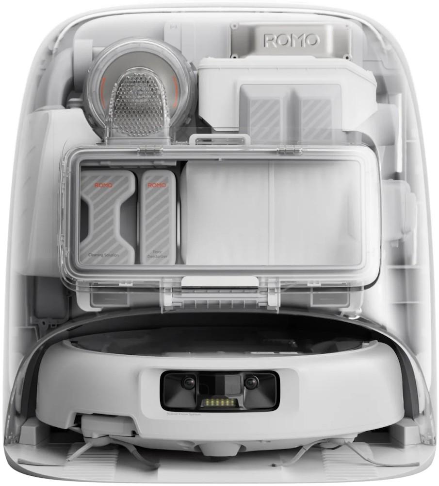 Aspirator robot DJI Robot Vacuum Cleaner ROMO P White