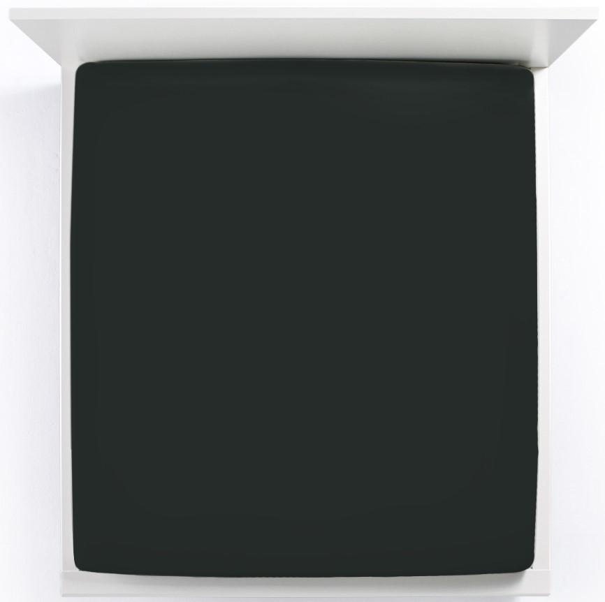 Cearsaf pentru pat Formesse Bella Gracia Black 140x190-160x220
