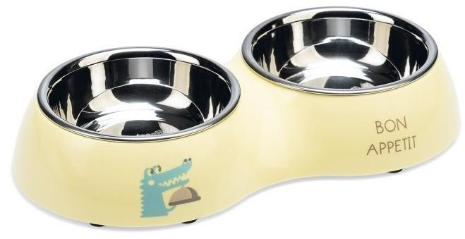 Миска для собак Beeztees Kroky Yellow (650822)