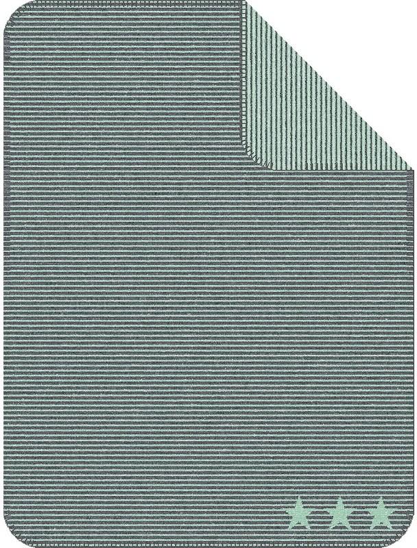 Одеяло IBENA Lelu Grey/Green 75x100