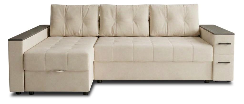 Угловой диван Aurus Nicoli 255x150 см Florida Bone