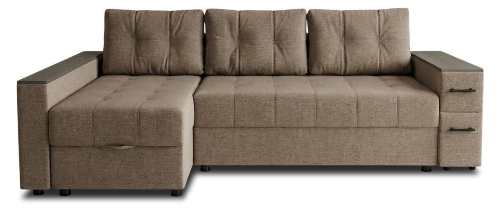 Угловой диван Aurus Nicoli 255x150 см Magic Cappuccino
