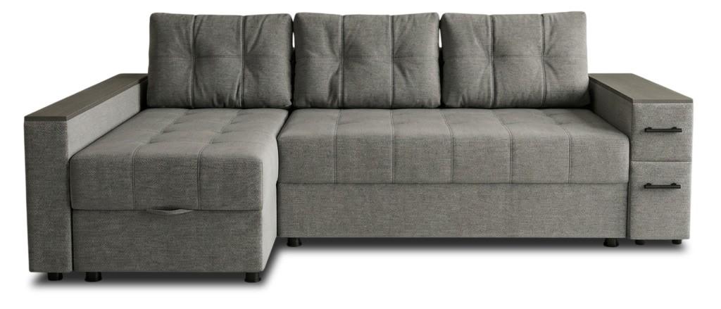 Угловой диван Aurus Nicoli 255x150 см Magic Dark Grey