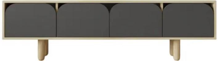 Comoda Trendy Lazio Sapphire Oak/Anthracite