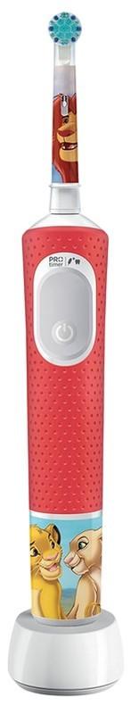 Электрическая зубная щетка BRAUN Pro Kids Lion King Red