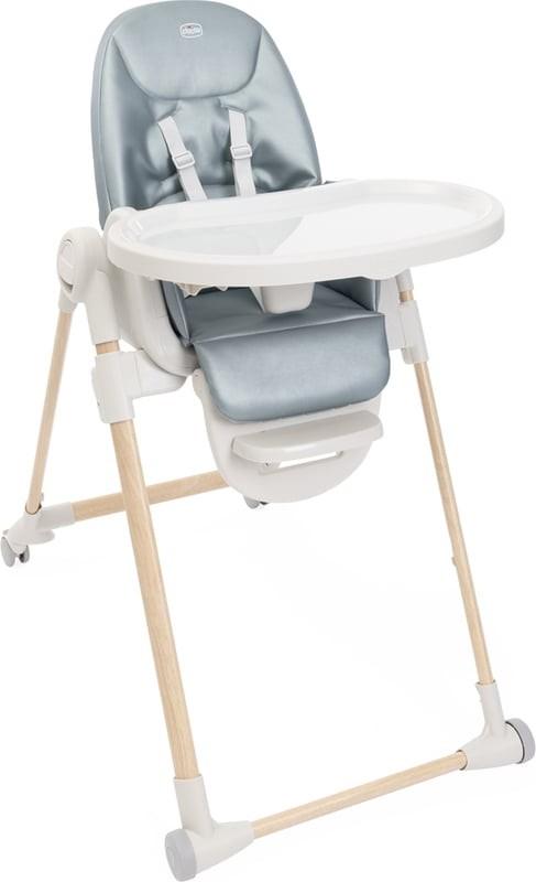 Стул для кормления с регулировкой по высоте Chicco Polly Armonia Greenery