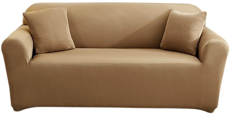 Husa pentru canapele Relaxe Home Solid Sofa Cover 2 locuri (145-185 cm) Bej