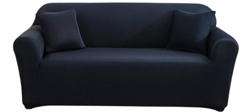 Husa pentru canapele Relaxe Home Solid Sofa Cover 3 locuri (190-230 cm) Albastru închis
