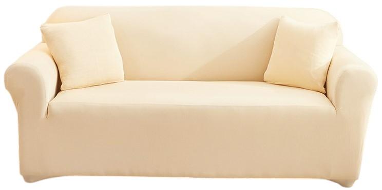 Husa pentru canapele Relaxe Home Solid Sofa Cover 3 locuri (190-230 cm) Bej deschis