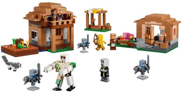 Constructor LEGO Minecraft Atac asupra satului Evoker