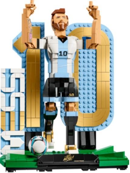 Constructor LEGO Editions Lionel Messi - Legenda fotbalului